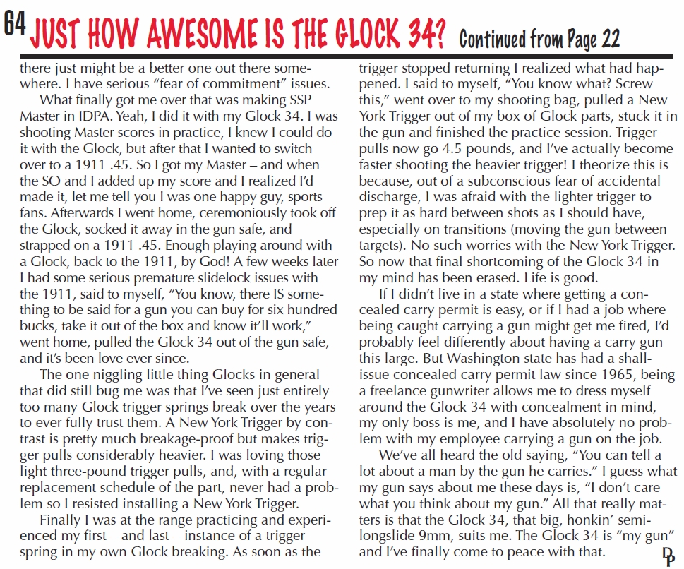 Just How Awesome Is the Glock 34 page 2