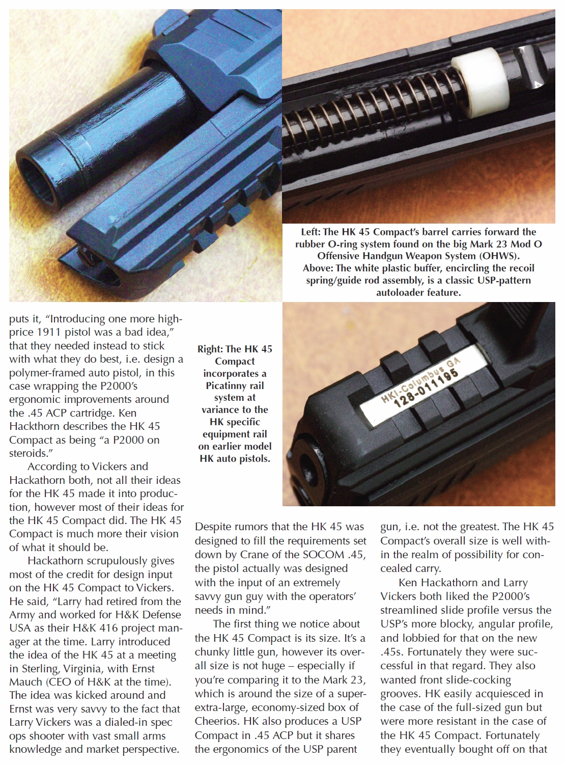 Heckler and Koch's 45 Compact page 3