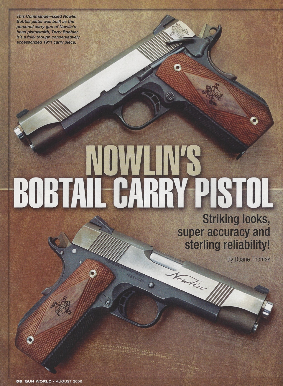 Nowlin's Bobtail Carry Pistol 1