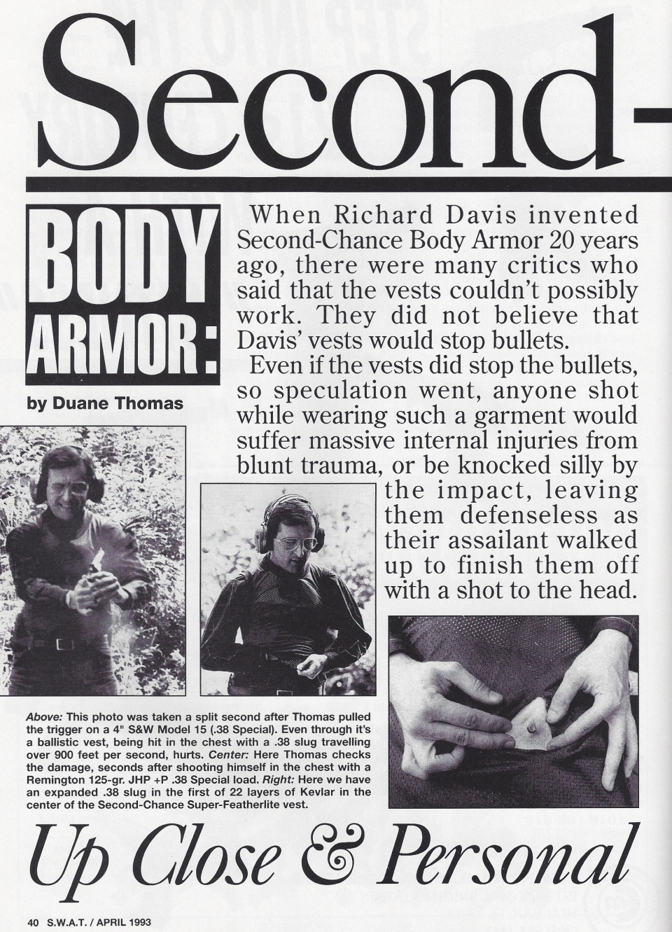 Second Chance Body Armor 1